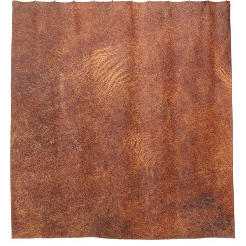 abstract brown leather texture backgroundleathert shower curtain