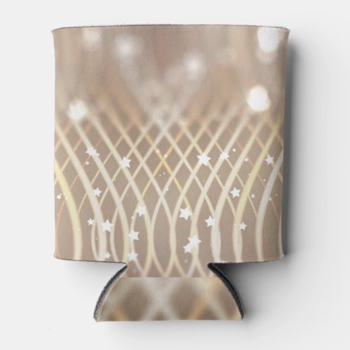 Abstract Brown Waves Stars Background Can Cooler