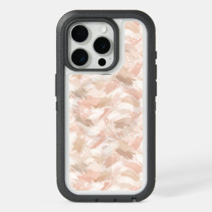 Abstract Brush Stroke Pattern iPhone 15 Pro Case