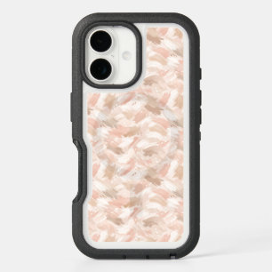 Abstract Brush Stroke Pattern iPhone 16 Case
