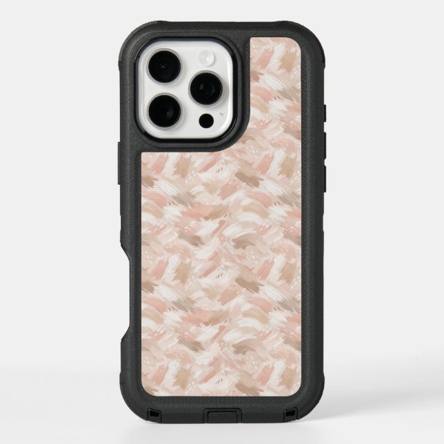 Abstract Brush Stroke Pattern Otterbox iPhone Case (Back)