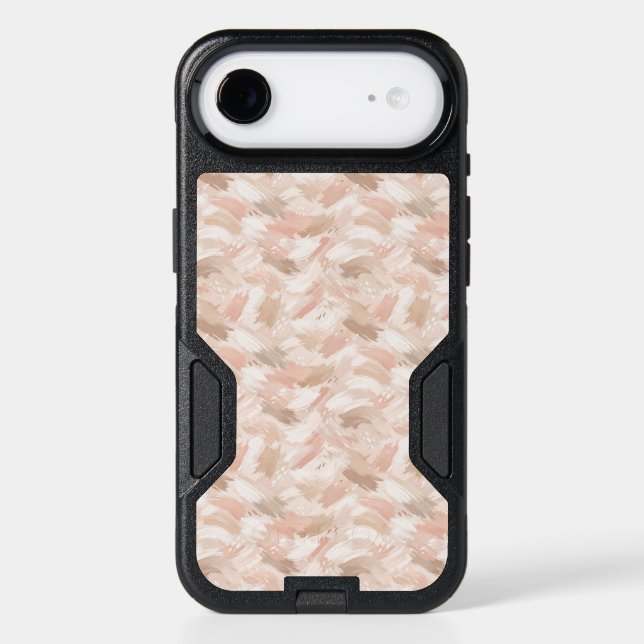 Abstract Brush Stroke Pattern Otterbox iPhone Case (Back)