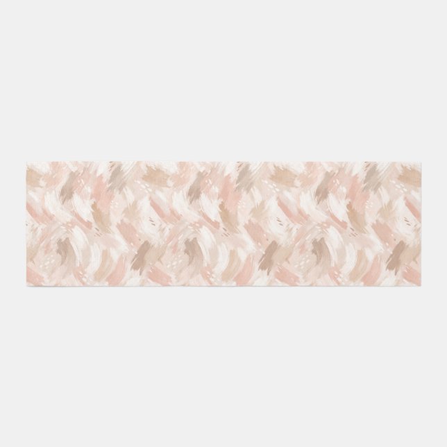 Abstract Brush Stroke Pattern Outdoor Rug (Front)