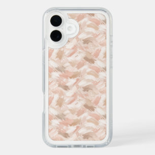 Abstract Brush Stroke Pattern iPhone 16 Plus Case