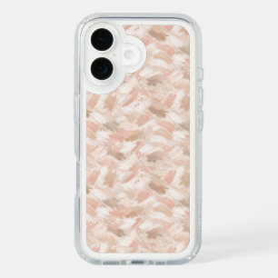 Abstract Brush Stroke Pattern iPhone 16 Case