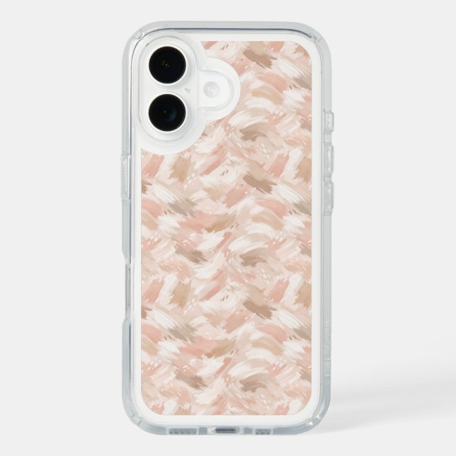 Abstract Brush Stroke Pattern Speck iPhone Case (Front)