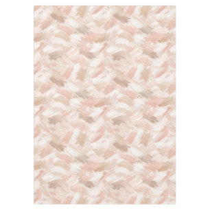Abstract Brush Stroke Pattern Tablecloth