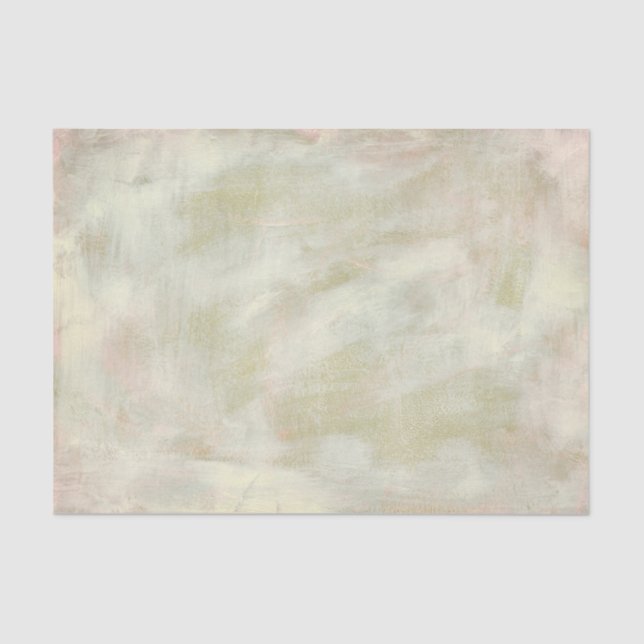 Abstract Brushstrokes Tissue Paper (Front)