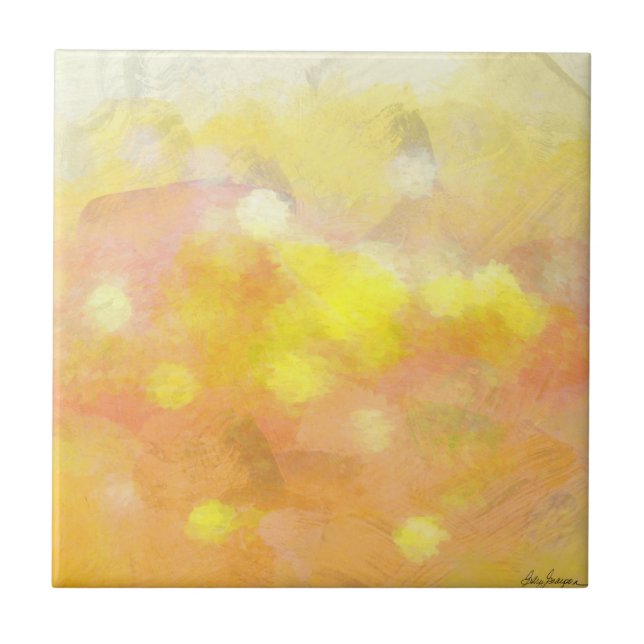 Abstract Bubble Ceramic Tile (Front)