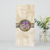 Abstract Bubble Mandala With Ribbon (Standing Front)