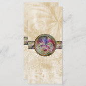Abstract Bubble Mandala With Ribbon (Front/Back)