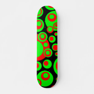 Abstract Bubbles 04 Skateboard Deck