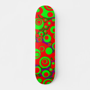 Abstract Bubbles 06 Skateboard Deck