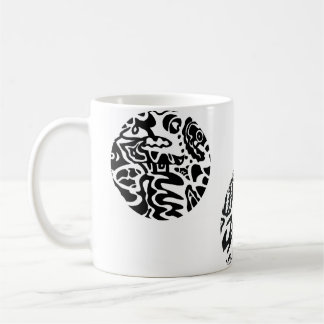 "Abstract Bubbles" Art Coffee Mug