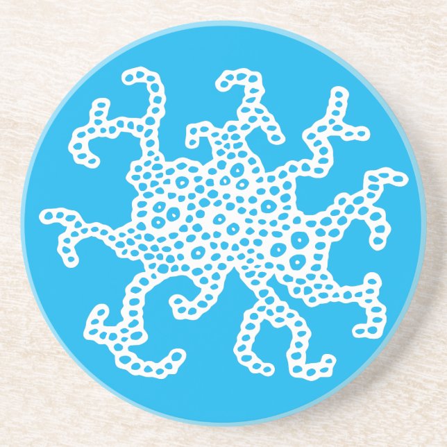 Abstract bubbles  coaster (Front)