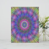 Abstract Bulls-eye Pattern (Standing Front)