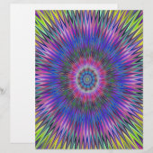 Abstract Bulls-eye Pattern (Front/Back)