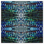 Abstract Burnt Bark Fabric