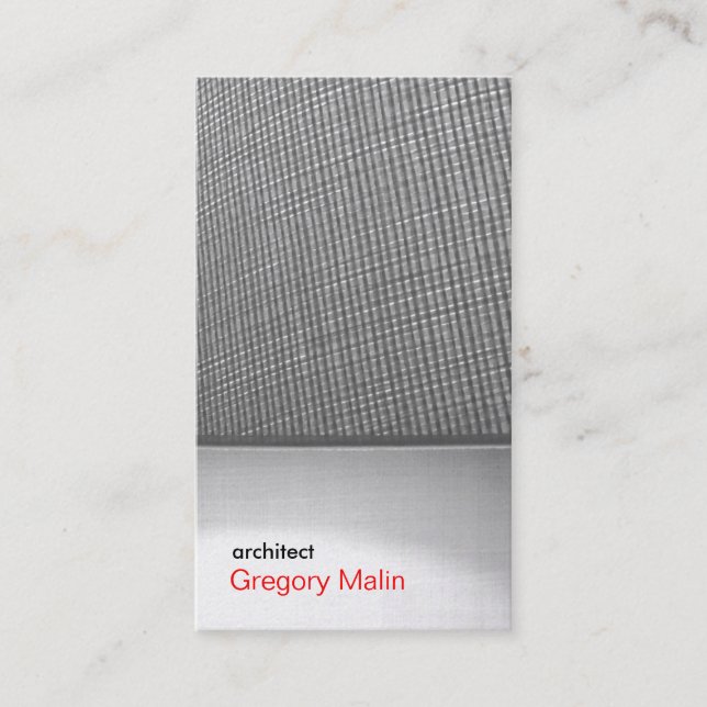 abstract business card (Front)