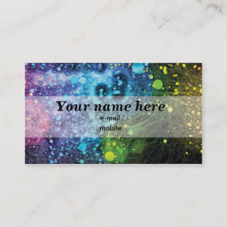 Abstract business card