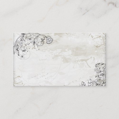 abstract business card