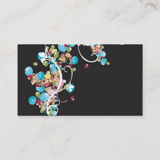 Customizable Abstract Business Card
