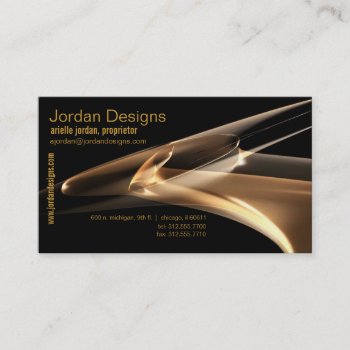 Abstract Business Card by SharonCullars at Zazzle