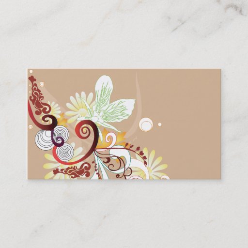 Customizable Abstract Business Card