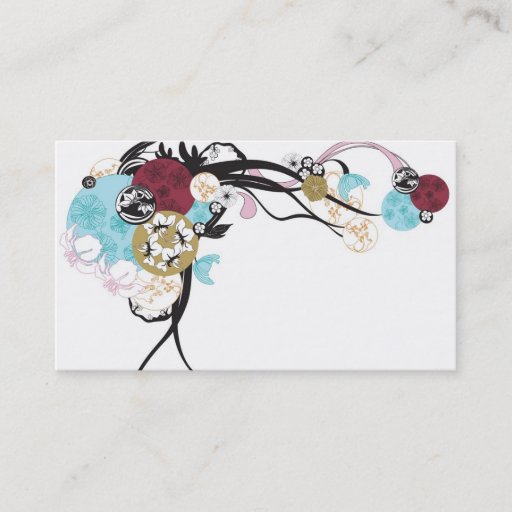 Customizable Abstract Business Card