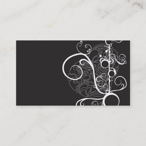 Customizable Abstract Business Card