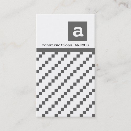 abstract business card template