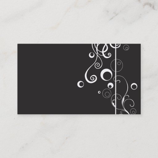 Customizable Abstract Business Card