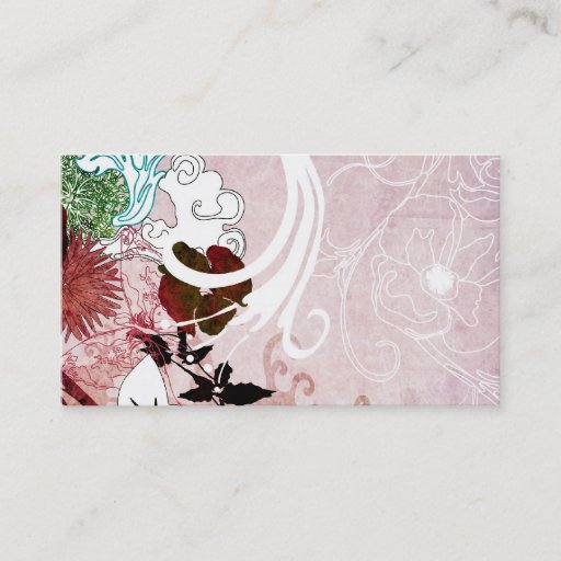 Customizable Abstract Business Card