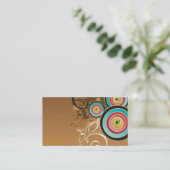 Abstract Business Card (Standing Front)