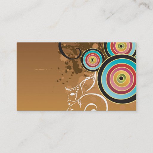 Customizable Abstract Business Card