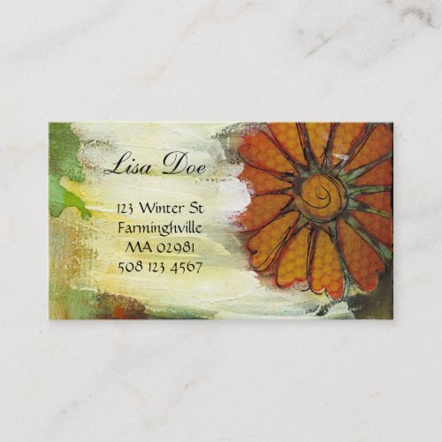 abstract business cards