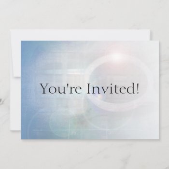 Abstract Business Office Event Invitation by profilesincolor at Zazzle