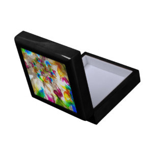 Abstract Butterflies Jewelry Box