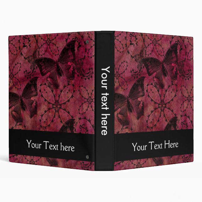 abstract butterfly binder (Background)