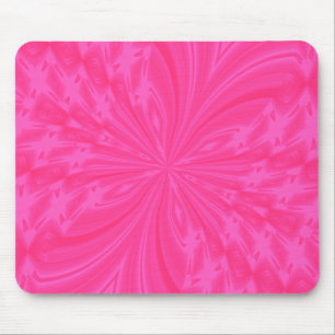 Abstract Butterfly Bright Pink MOUSEPAD
