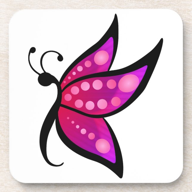 Abstract Butterfly Coaster (Front)