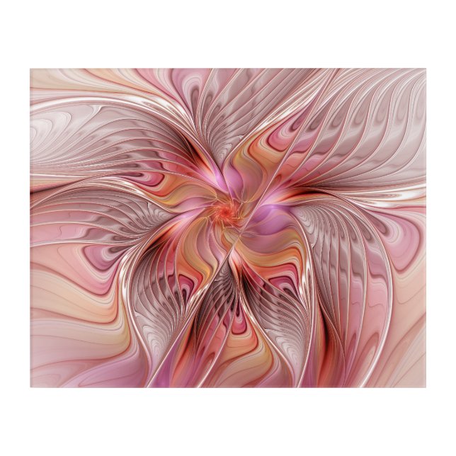 Abstract Butterfly Colorful Fantasy Fractal Art (Front)