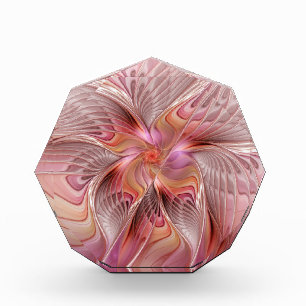 Abstract Butterfly Colorful Fantasy Fractal Art Acrylic Award