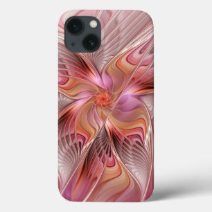 Abstract Butterfly Colorful Fantasy Fractal Art iPhone 13 Case