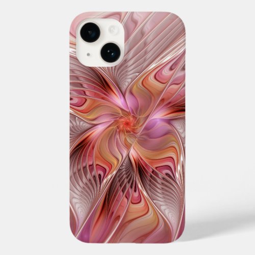 Abstract Butterfly Colorful Fantasy Fractal Art Case_Mate iPhone 14 Case