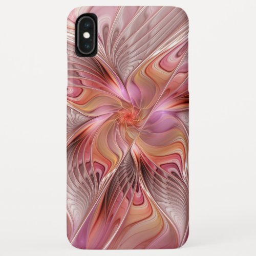 Abstract Butterfly Colorful Fantasy Fractal Art iPhone XS Max Case