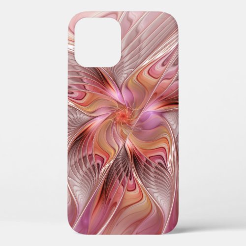 Abstract Butterfly Colorful Fantasy Fractal Art iPhone 12 Pro Case