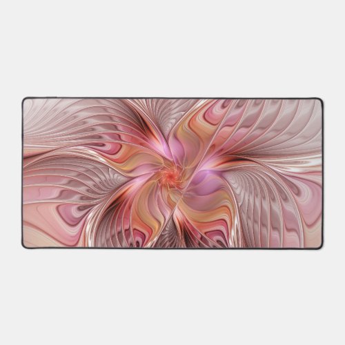 Abstract Butterfly Colorful Fantasy Fractal Art Desk Mat