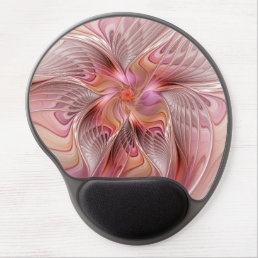 Abstract Butterfly Colorful Fantasy Fractal Art Gel Mouse Pad