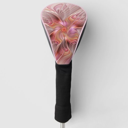 Abstract Butterfly Colorful Fantasy Fractal Art Golf Head Cover